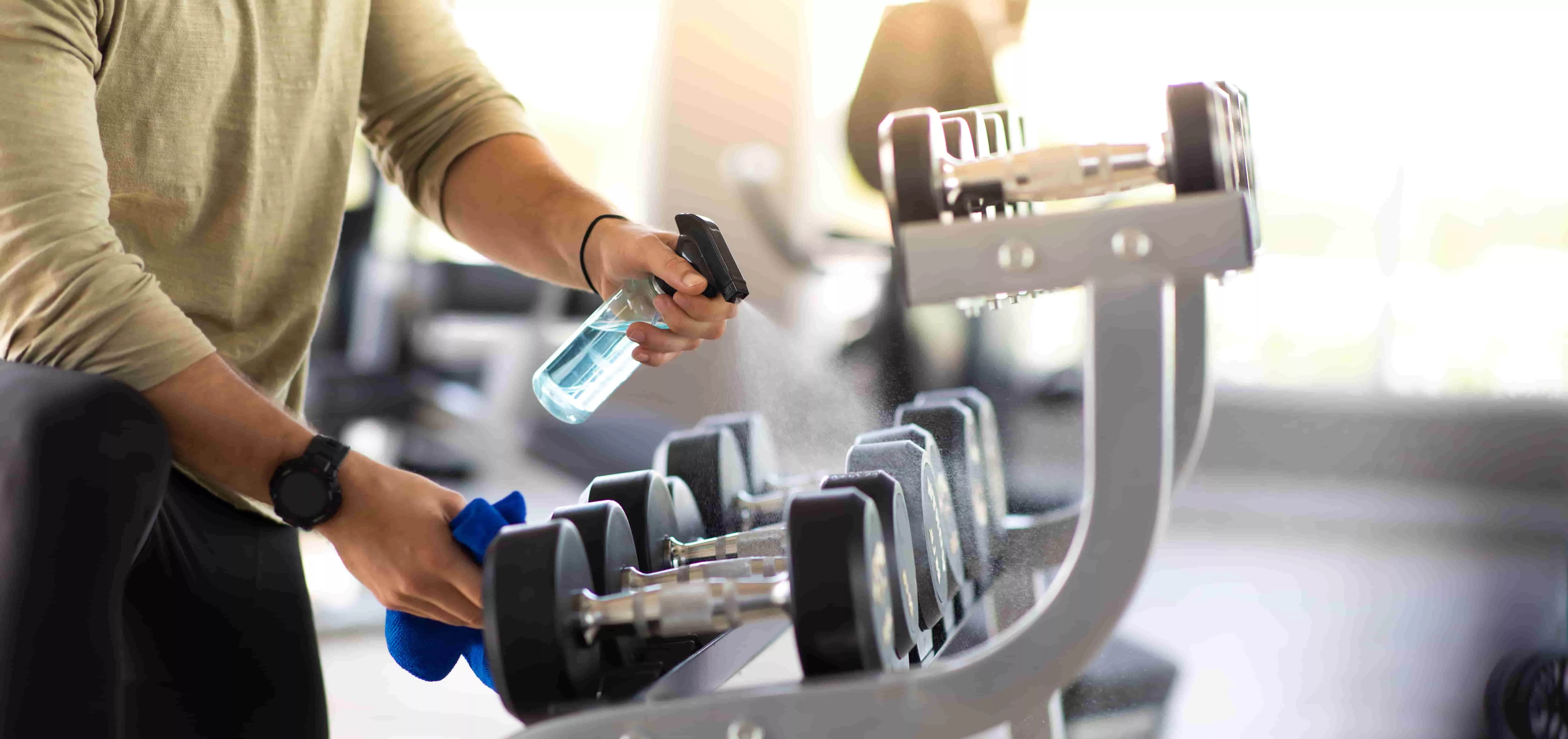 STAY FIT, STAY HEALTHY: CLEANING TIPS FOR COMMUNITY GYMS