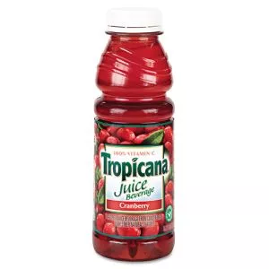 Juice Beverage, Cranberry, 15.2oz Bottle, 12/carton-QKR00864