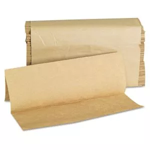 Folded Paper Towels, Multifold, 9 x 9.45, Natural, 250 Towels/Pack, 16 Packs/Carton-GEN1508
