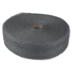 Industrial-Quality Steel Wool Reel, #1 Medium, 5 Lb Reel, 6/carton-GMA105044