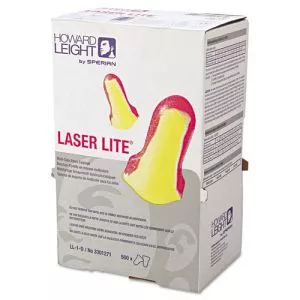 Ll-1 D Laser Lite Single-Use Earplugs, Cordless, 32nrr, Ma/yw, Ls500, 500 Pairs-HOWLL1D