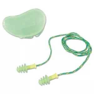 Fus30s-Hp Fusion Multiple-Use Earplugs, Small, 27nrr, Corded, Gn/we, 100 Pairs-HOWFUS30SHP
