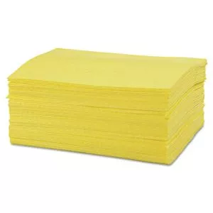Masslinn Dust Cloths, 1-Ply, 16 x 24, Unscented, Yellow, 50/Pack, 8 Packs/Carton-CHI0213