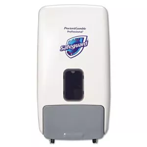 Foam Hand Soap Dispenser, 1,200 Ml, White/gray-PGC47436