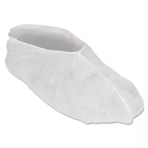 A20 Breathable Particle Protection Shoe Covers, One Size Fits All, White, 300/Carton-KCC36885