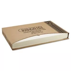Grease-Proof Quilon Pan Liners, 16.38 X 24.38, White, 1,000 Sheets/carton-BGC030001
