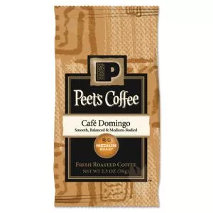 Coffee Portion Packs, Cafe Domingo Blend, 2.5 Oz Frack Pack, 18/box-PEE504918