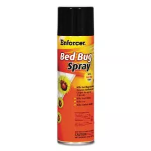Bed Bug Spray, For Bed Bugs/Dust Mites/Lice/Moths, 14 oz Aerosol Spray, 12/Carton-AMREBBK14