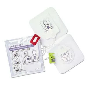 Pedi-Padz Ii Defibrillator Pads, Children Up To 8 Years Old, 2-Year Shelf Life-ZOL8900081001