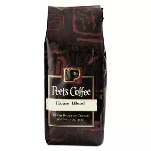 Bulk Coffee, House Blend, Ground, 1 Lb Bag-PEE501619