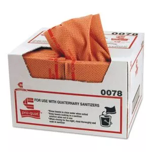 Pro-Quat Fresh Guy Food Service Towels, Heavy Duty, 12.5 x 17, Red, 150/Carton-CHI0078