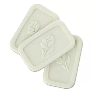 Unwrapped Amenity Bar Soap, Fresh Scent, # 1/2, 1,000/carton-GTP400050