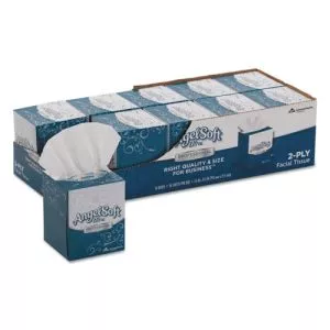 Ps Ultra Facial Tissue, 2-Ply, White, 96 Sheets/box, 10 Boxes/carton-GPC4636014