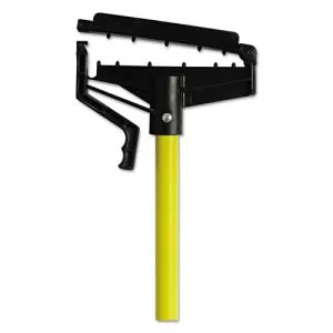 Quick-Change Mop Handle, 60", Fiberglass, Yellow-DVOCB965166EA