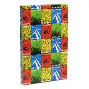 Color Copy Recycled Paper, 94 Bright, 28 lb Bond Weight, 11 x 17, PC White, 500/Ream-MOW54302