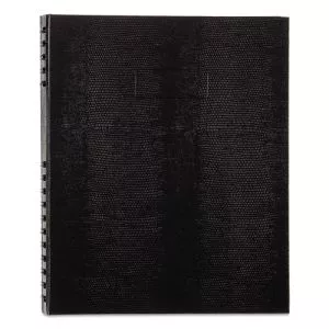 NotePro Notebook, 1-Subject, Medium/College Rule, Black Cover, (100) 11 x 8.5 Sheets-REDA10200BLK