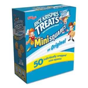 Rice Krispies Treats, Mini Squares, 0.39 Oz, 50/box-KEB12061