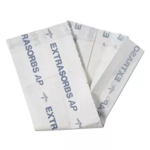 Extrasorbs Air-Permeable Disposable Drypads, 30" X 36", White, 5 Pads/pack-MIIEXTSRB3036AZ