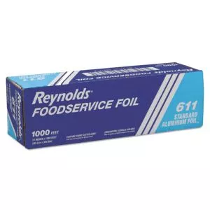 Standard Aluminum Foil Roll, 12" X 1,000 Ft, Silver-RFP611