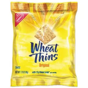 Wheat Thins Crackers, Original, 1.75 Oz Bag, 72/carton-CDB00798