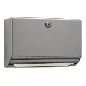 Surface-Mounted Paper Towel Dispenser, 10.75 X 4 X 7.06, Stainless Steel-BOB26212