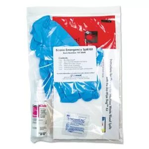 Econo Emergency Spill Kit, 7 Pieces, 9 X 12-UMIKITBMW