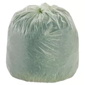 Ecosafe-6400 Bags, 30 Gal, 1.1 Mil, 30" X 39", Green, 48/box-STOE3039E11