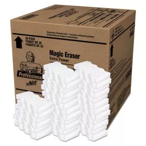 Magic Eraser Extra Durable, 4.6 X 2.4, 0.7" Thick, White, 30/carton-PGC16449