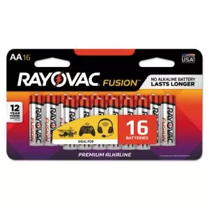 Fusion Advanced Alkaline Aa Batteries, 16/pack-RAY81516LTFUSK
