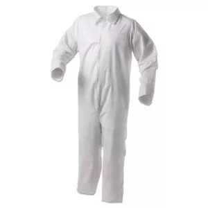 A35 Liquid And Particle Protection Coveralls, Zipper Front, 3x-Large, White, 25/carton-KCC38921