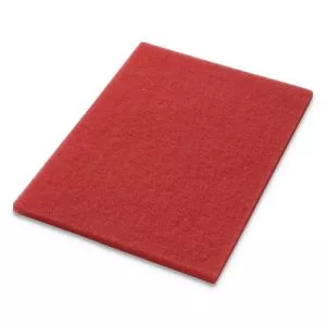 Buffing Pads, 28 X 14, Red, 5/carton-AMF40441428