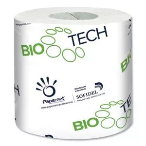 Biotech Toilet Tissue, Septic Safe, 2-Ply, White, 500 Sheets/roll, 96 Rolls/carton-SOD415596