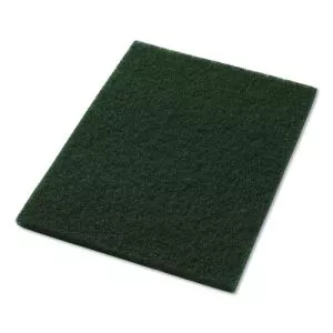Scrubbing Pads, 14 X 20, Green, 5/carton-AMF40031420