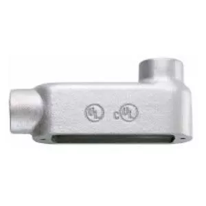 Malleable Iron Form 5 Type LB Threaded Conduit Body, 2 Inch-LB200M