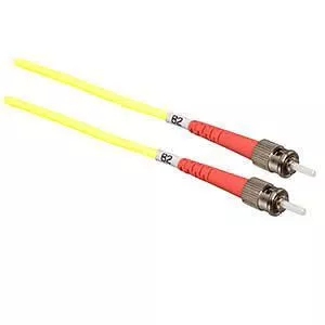 Duplex ST to ST Fiber Optic Patch Cord, Singlemode, 1 M-GBST2D101