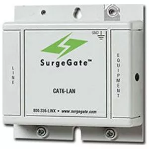 SurgeGate-CAT 6 Modular Power Protector, 4 Pair-CAT6LAN