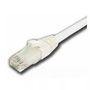 Cat 6 Snagless Molded Boot Patch Cables, 10 ft., White-CAT610WHB