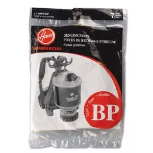 Disposable Paper Liner for Commercial Backpack Vacuum Cleaner, 7/Pack-HVR401000BP