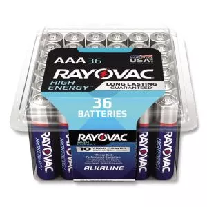 Alkaline Aaa Batteries, 36/pack-RAY82436PPK