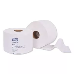 Premium Bath Tissue Roll With Opticore, Septic Safe, 2-Ply, White, 800 Sheets/roll, 36/carton-TRK106390