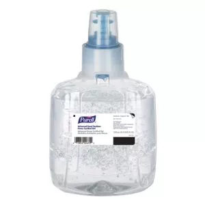 advanced hand sanitizer green certified gel refill, for ltx-12 dispensers, 1,200 ml, fragrance-free-GOJ190302EA