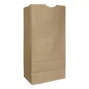 Grocery Paper Bags, 50 lb Capacity, #16, 7.75" x 4.81" x 16", Kraft, 500 Bags-BAGGH16