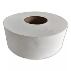 Jrt Jr. Jumbo-Junior Bath Tissue, 2-Ply, White, 3.1" X 1,000 Ft, 12/carton-GEN1516