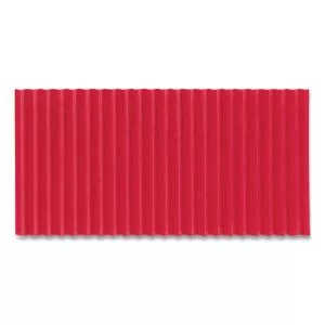 Corobuff Corrugated Paper Roll, 48" X 25 Ft, Flame Red-PAC0011031