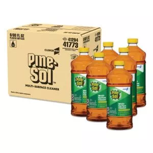 Multi-Surface Cleaner Disinfectant, Pine, 60oz Bottle, 6 Bottles/carton-CLO41773CT