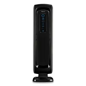 HEPA and Carbon Filtration Air Purifiers, 100 to 200 sq ft Room Capacity, Black-FEL9286001