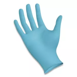 Disposable General-Purpose Nitrile Gloves, Powder-Free, X-Large, Blue, 1,000/carton-GN1380XLCT