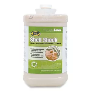 Shell Shock Heavy Duty Soy-Based Hand Cleaner, Cinnamon, 1 Gal Bottle, 4/carton-ZPP318524