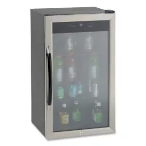 3 Cu. Ft. Refrigerator/beverage Cooler, 18.75 X 19.5 X 33.75, Black/stainless Steel Framed Glass Door-AVABCA306SSIS