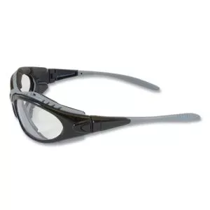 Optical Fuselage Safety Goggles, Black Frame, Clear Lens-BOU250500420